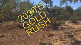 Finding gold using Google Earth Maps detecting Australia