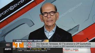 ESPN SC | "Buckeyes are National Championship Team" - Finebaum on Ohio State crush Tennessee 42-17