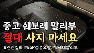 이 차량 절대 사지 마세요! 말리부 8세대 가솔린의 엔진실화 인터뷰, 차주의 속사정!