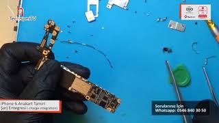 iPhone 6 Anakart Tamiri / Motherboard Repair ( Sarj Entegresi Değişimi, Charge integration)