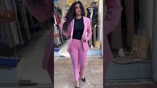 girls blazer outfits combination #shorts #youtubeshorts #lifestyle