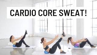 CARDIO CORE SWEAT!  with Kit Rich (Sliders, Ball)