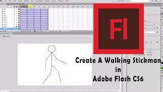 Create A Walking Stickman in Adobe Flash CS6