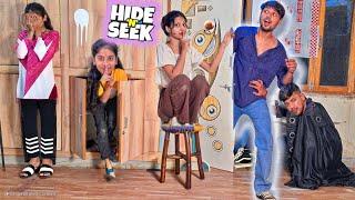 Hide And Seek Game  In Dance Studio With My Team