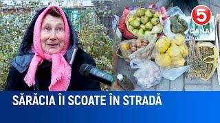 Sărăcia îi scoate în stradă