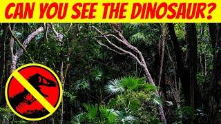 Find all the Hidden Dinosaurs | Hidden Animals Optical Illusions | Genius Brain Teasers | Most FAIL