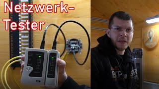 Netzwerktester! (Kontrolle, Fehlersuche bei Netzwerkdosen) ElektroM