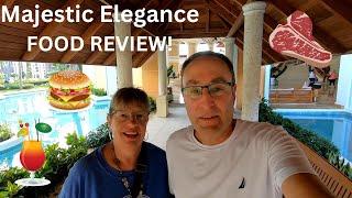 Majestic Elegance Punta Cana Food & Restaurant Review! The Good & The Bad! (2023) #puntacana