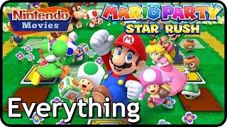 Mario Party Star Rush - Everything (Multiplayer)