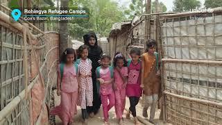 Rahima Empowers Young Rohingya Girls to Access Education | UNICEF Bangladesh | 2024