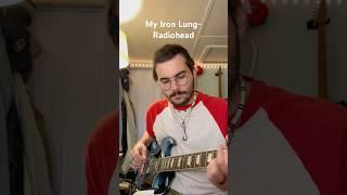 My Iron Lung- Radiohead #guitarcover #gibson #cover #music #radiohead #rock #alt #fyp #thomyorke #fy