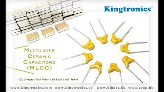 Kingtronics Kt 《High Voltage MLCC & Low ESR Tantalum Capacitors》Axial, Radial, Surface Mount, Chip