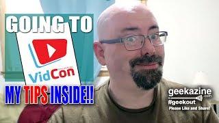 Geekazine is Going to Vidcon: With Tips for You First Timers!