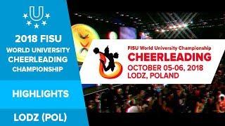 Welcome to the FISU 2018 World University Cheerleading Championship - Lodz, Poland