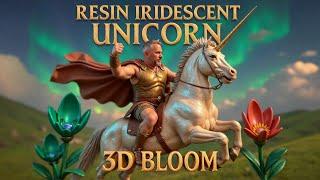 Can You Make Magical Unicorn Resin Art Like This? AND A 3DBLOOM?
