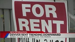 Rent prices trending down in Denver