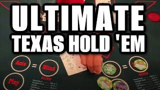 Wow! What a rollercoaster on Ultimate Texas Hold ‘Em Poker