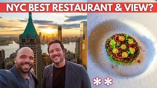 SAGA in New York City: Where Fine Dining Meets Stunning Skyline Views 63 Floors Up