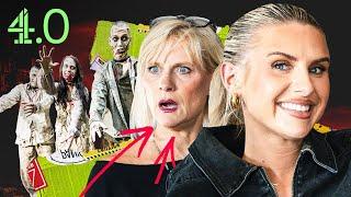 Chloe Burrows Pranks Mum Into Thinking Zombies Are Real! | @Channel4.0