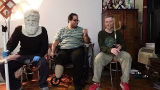 Posidon, Zeus and Hades,  you're watching the cheeseus show  behind the scenes promo#3