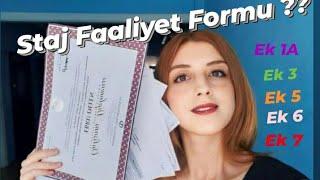 Engelli Bakımı Ve Rehabilitasyon Bölümü / Staj Faaliyet Formu Nasıl Doldurulur  #anadoluüniversitesi