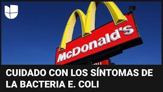 ¿Comiste la hamburguesa Cuarto de Libra de McDonald’s hace poco? Cuidado si tienes estos síntomas