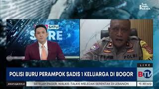 Pelaku Pembunuhan dan Perampokan di Bogor Diduga Lebih dari 4 Orang | Beritasatu