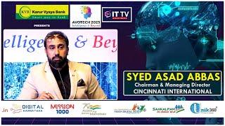 avotech 2023 intelligence and beyond: Syed Asad Abbas and Cincinnati International | ITTV