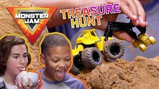 Treasure Hunt  MONSTER JAM Revved Up Recaps - Episode 3