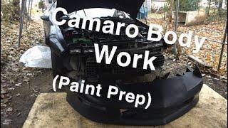 Body work on the Camaro! (Paint prep)