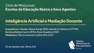 Minicurso Inteligência Artificial e Mediação Docente