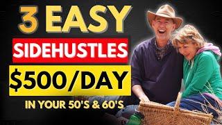 Is Money Tight...Try One Of These 3 Side Hustle In Your 50's & 60's! (All From Home)