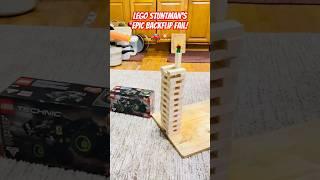LEGO Stuntman EPIC Backflip Fail!  #LEGO, #StuntFail, #Funny, #Viral #rzi  #F150