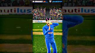 Real Cricket 24 Bowling Tips  RC 24  Bowling Trick  Real Cricket 24 Wickets Trick  #shorts #rc24