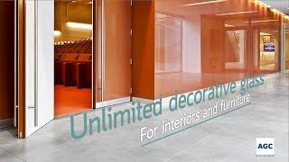 AGC’s unlimited decorative glass range for your home