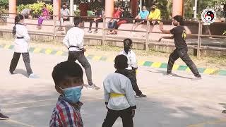 CHAN'S KUNG FU SCHOOL -  Coaching session  in BTM LAYOUT Branch by Master Mr. Ravi kumar