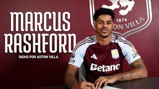 Marcus Rashford Signs for Aston Villa | NEW SIGNING ️