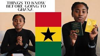 5 IMPORTANT TIPS BEFORE GOING TO GHANA 