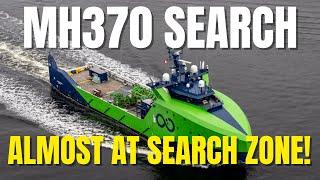 MH370 - Almost at the search zone.