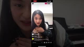 黃雅慧(咖哩 - 全民造星4) Instagram Live (20211127)