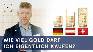 Wie viel Gold darf ich eigentlich kaufen? - philoro Golden Minute