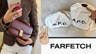 Let’s Talk about VALUE! ️ New APC Handbags from FARFETCH  