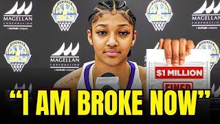 Angel Reese GOES BANKRUPT After Getting FINED By WNBA For Steroid Scandal! She Needs CAITLIN HELP