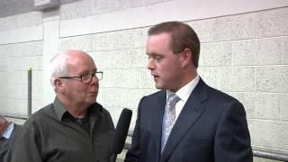 John Paul Feeley FF talks to Paul Cox on Cavan Television