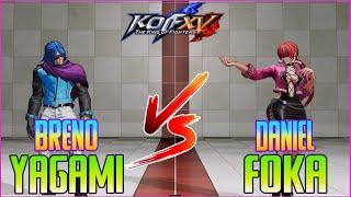 KOF XVBRENO YAGAMI VS DANIEL FOKATHE KING OF FIGHTERS XV