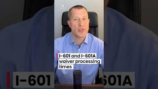 i 601 and i601a waiver processing times #immigration #uscis #immigrationlawyer