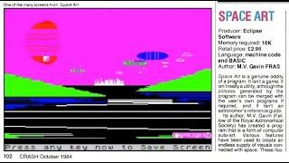 Space Art | 1984 | ZX Spectrum 16K