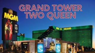 MGM Grand Two Queen Room Tour