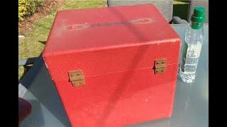 Cheney England Wooden Projector Box Refurbished