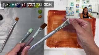 How To Choose a Paintbrush - Acrylic Painting 101 - Quick Tips with Shelby